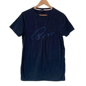 Hugo Boss Black Short Sleeve embroidered front Tee